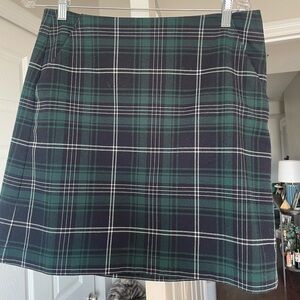 Loft plaid skirt